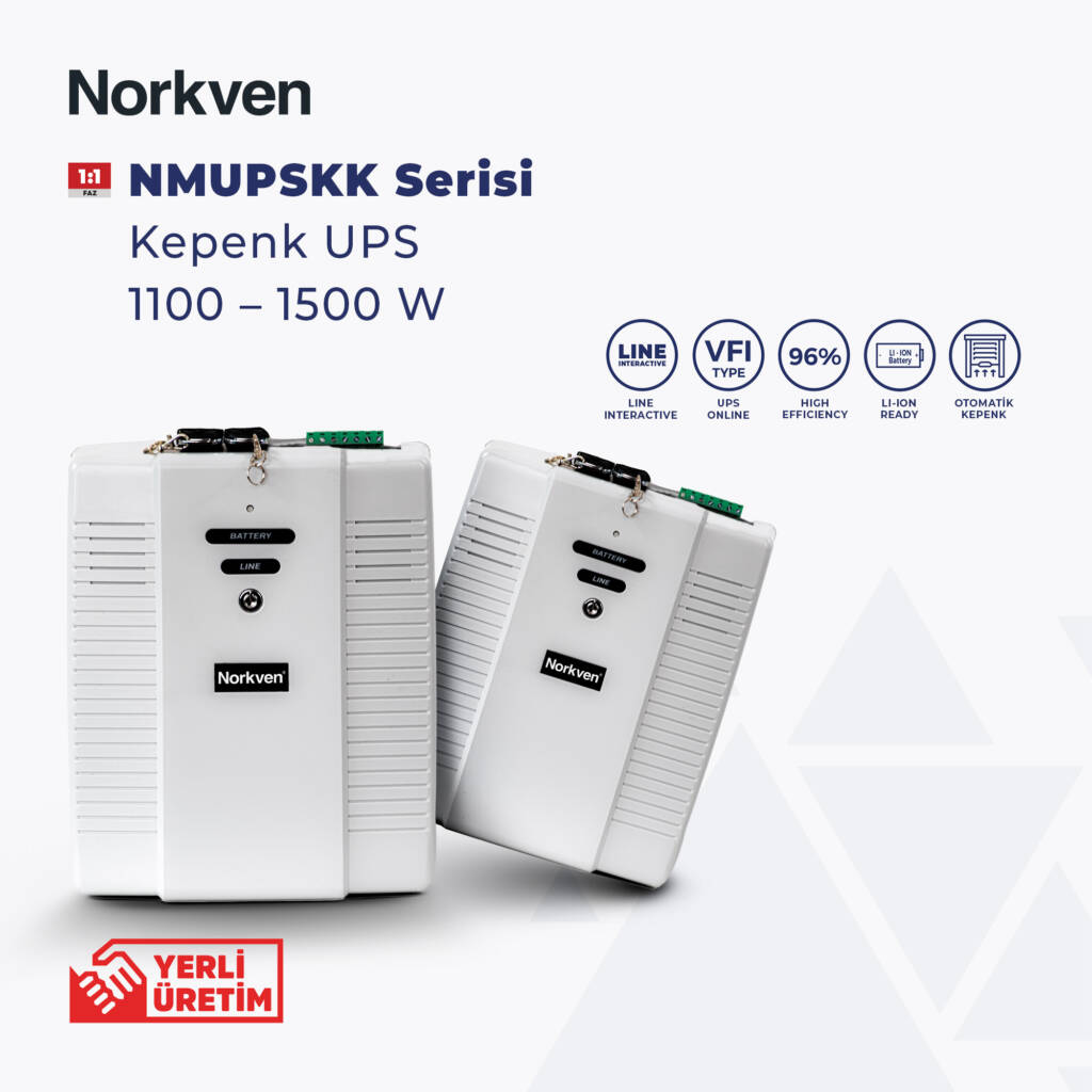 Kepenk UPS 1100 - 1500 W Norkven