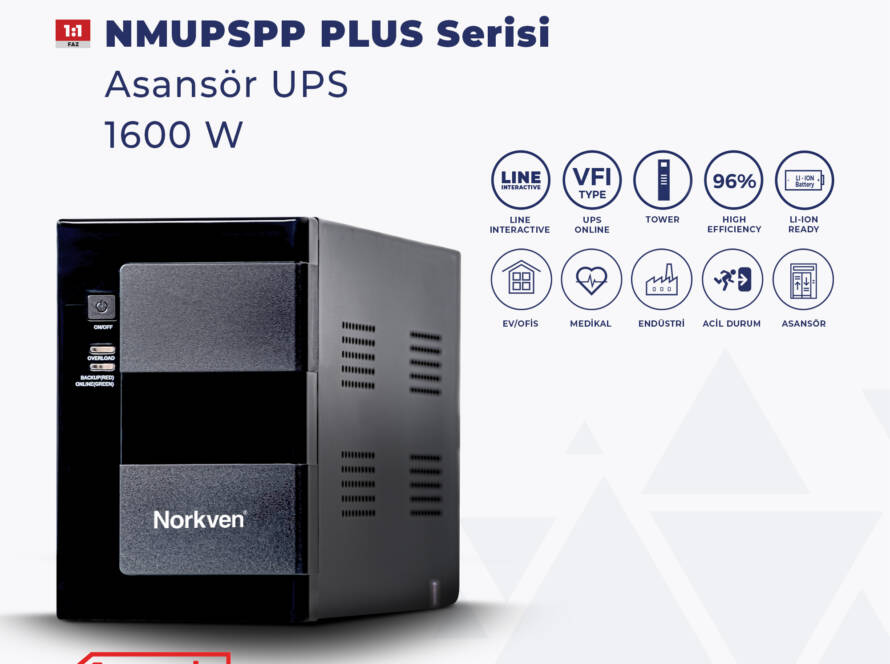 asansör ups kesintisiz güç kaynağı