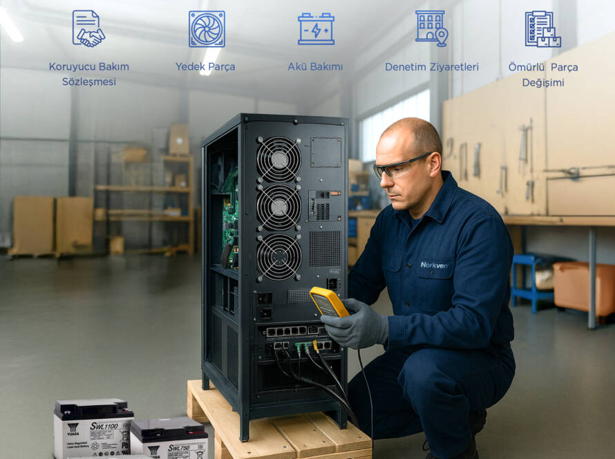 UPS Kesintisiz Güç Kaynağı Bakımı
