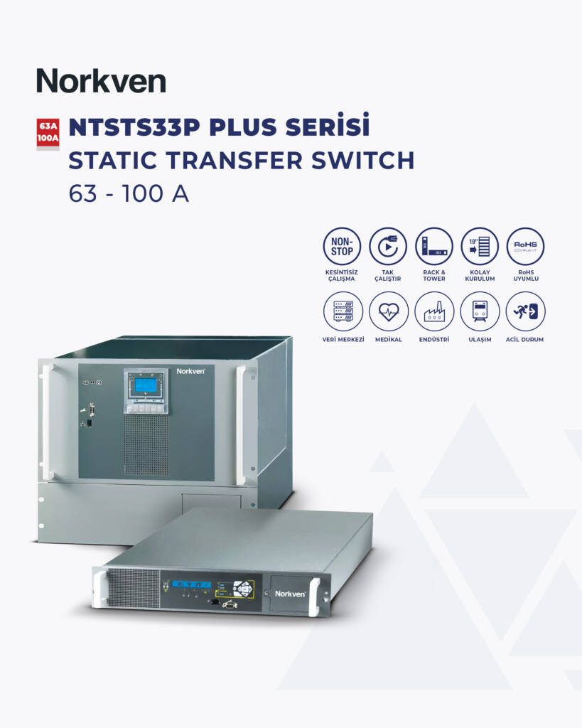 Static Transfer Switch Statik Transfer şalteri Anahtarı