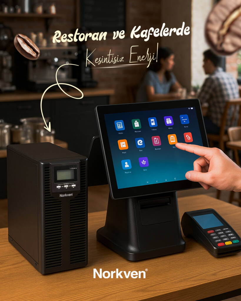 cafe restoran pos cihazı için ups kesintisiz güç kaynağı