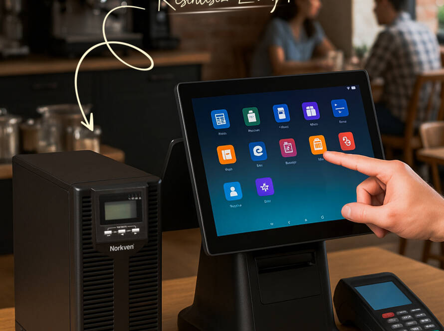 cafe restoran pos cihazı için ups kesintisiz güç kaynağı