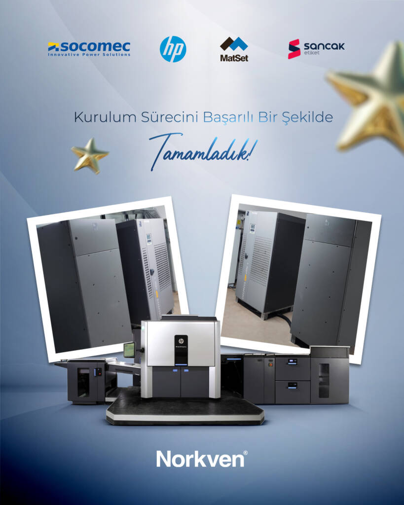 HP Indigo Dijital Baskı Makinesi Kesintisiz Güç Kaynağı UPS
