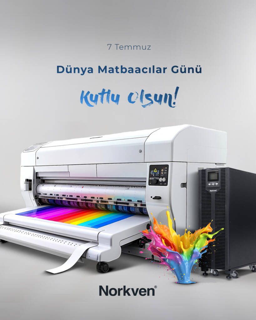 Matbaa için Kesintisiz Güç Kaynağı UPS