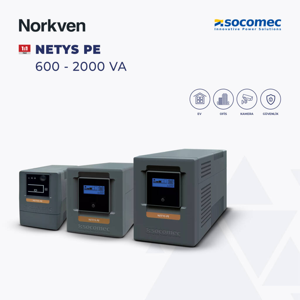 SOCOMEC NETYS PE 600-2000VA UPS
