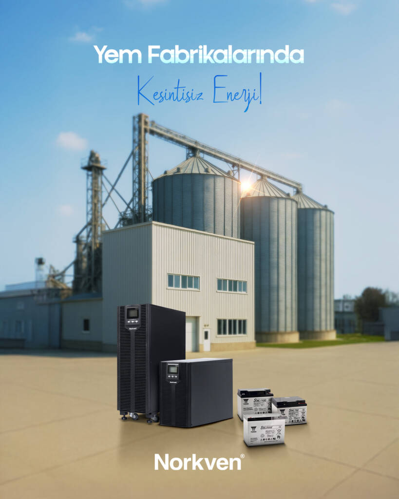 Yem Fabrikaları İçin UPS Kesintisiz Güç Kaynağı
