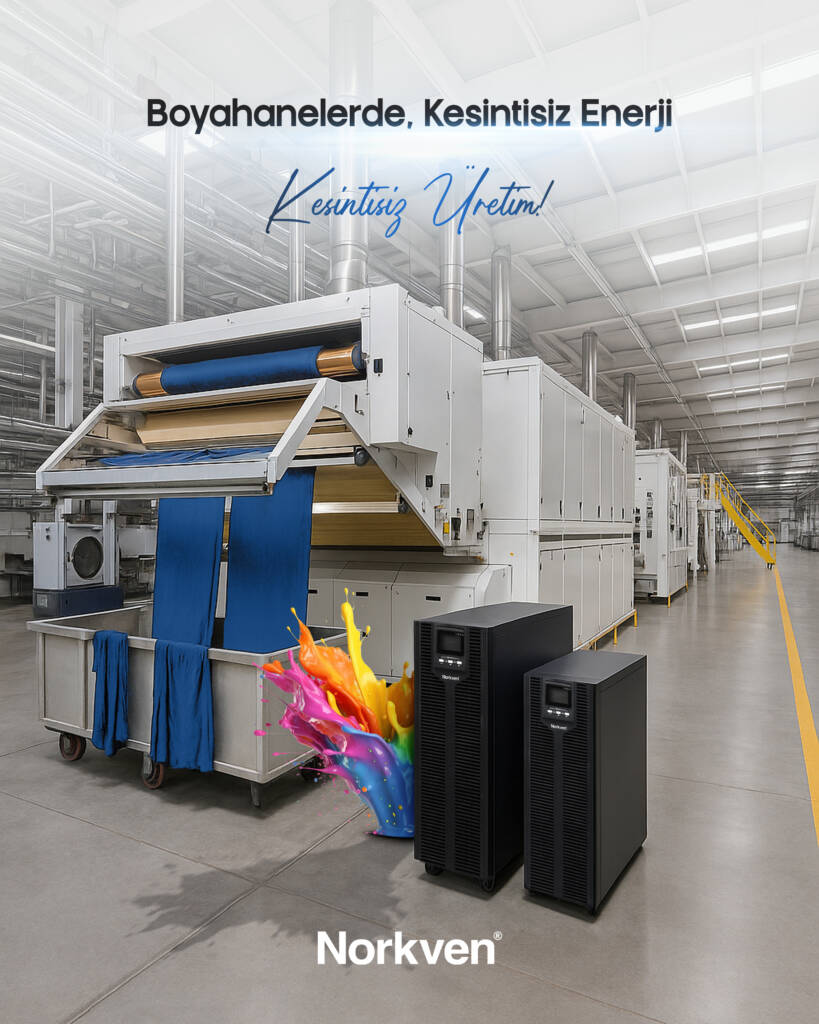 Boyahaneler İçin UPS Kesintisiz Güç Kaynağı